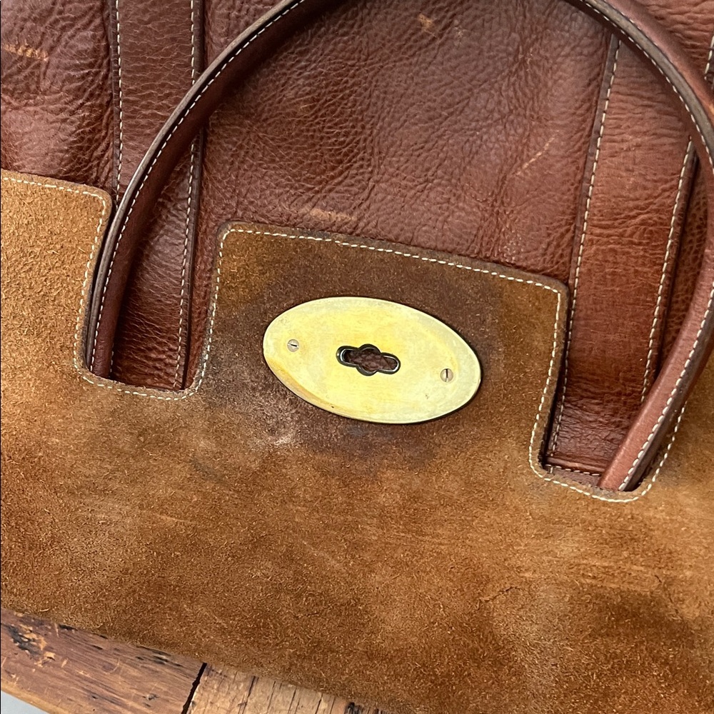 Mulberry Brown Leather Bayswater Tote - Picture 7 of 11